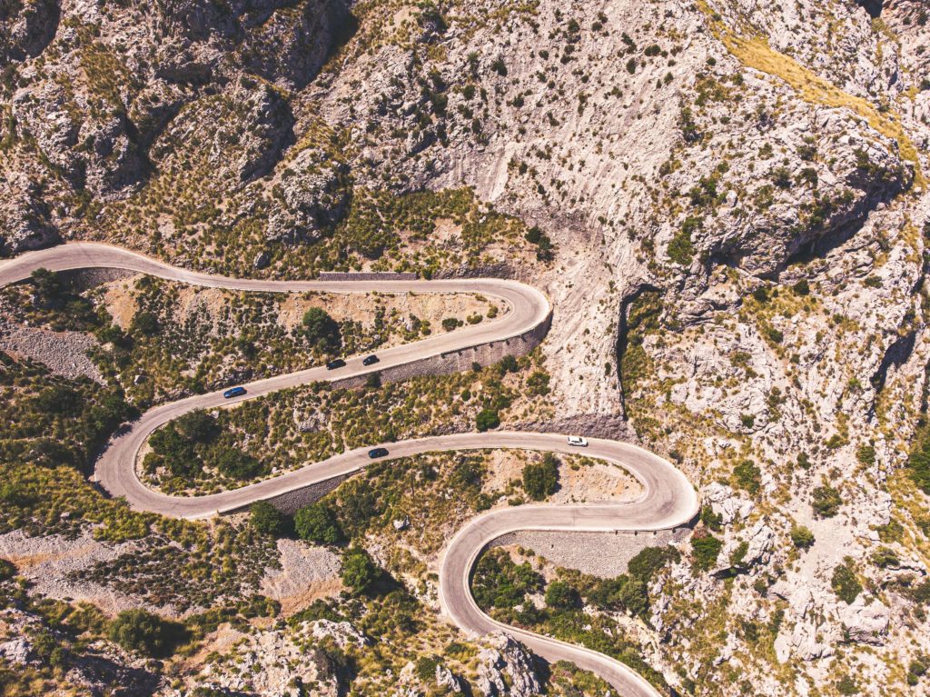 Mietwagen Mallorca - Berge fahren